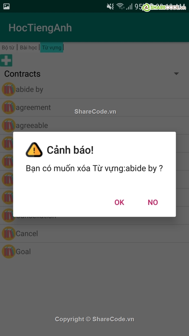 Đồ án,học tiếng anh,Code học tiếng anh,học tiếng anh android,từ vựng tiếng anh