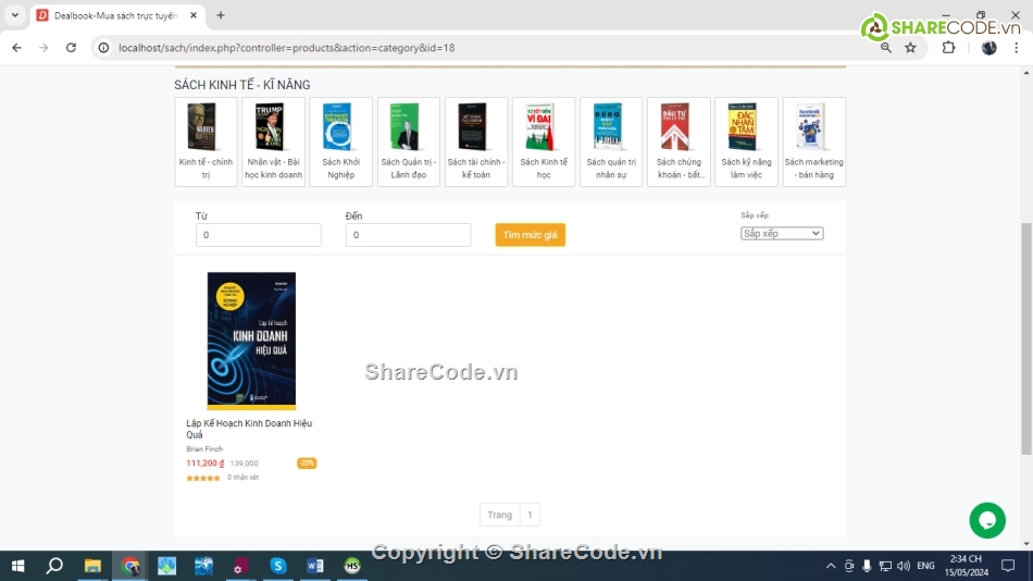 bán hàng online,đồ án php bán sách online,code đồ án bán sách online,full code web bán sách online