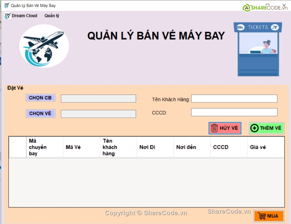 bán vé máy bay,lập trình winform,windows form,quản lý bán hàng winform,Full code quản lí bán vé máy bay,code đồ án quản lí bán vé máy bay