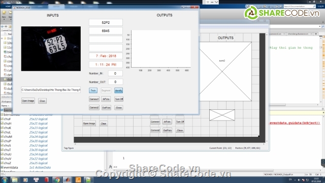 Matlab,Nhận diện biển số xe máy,mạng nơ ron,nhận dạng biển số xe,biển số xe,full code nhận dạng biển số