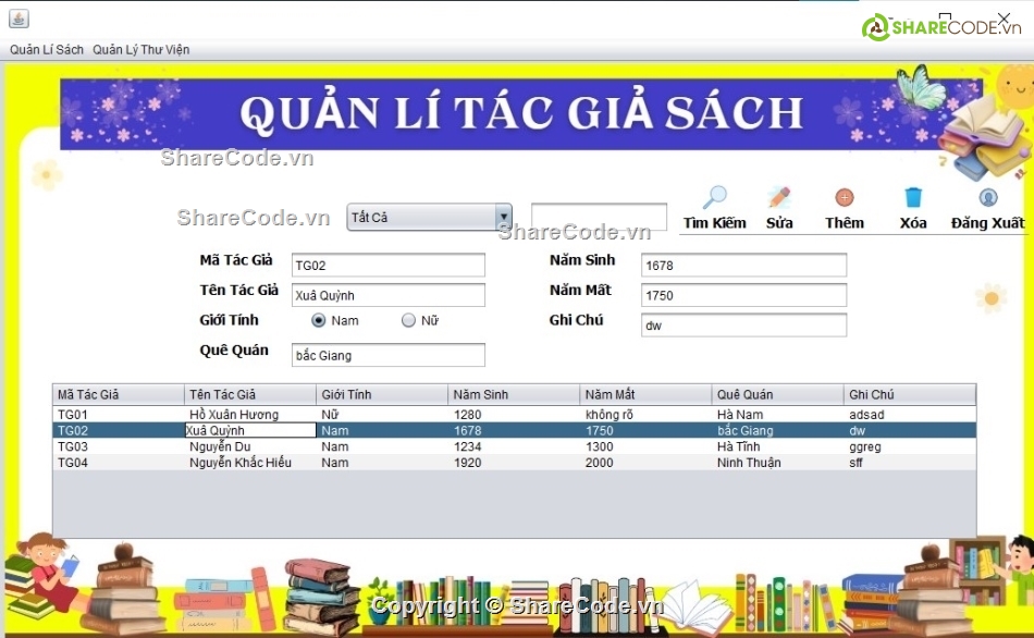 quản lí thư viện,hệ thống quản lí thư viện,java swing,sqlserver,quản lí thư viện java swing,đồ án