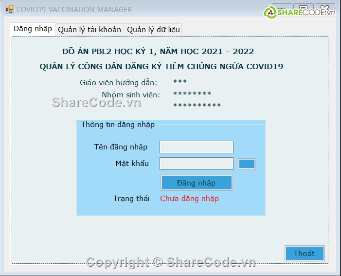 C#,đồ án c# winform,Full báo cáo quản lí tiêm chủng và Source Code C#,Quản Lí C#,Đồ Án Quản Lí C#