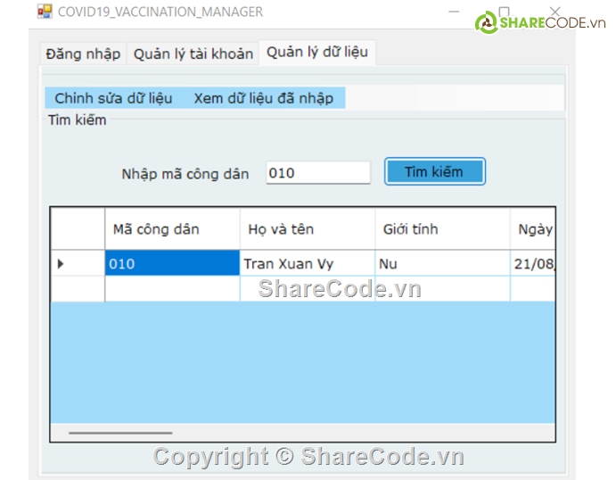 C#,đồ án c# winform,Full báo cáo quản lí tiêm chủng và Source Code C#,Quản Lí C#,Đồ Án Quản Lí C#