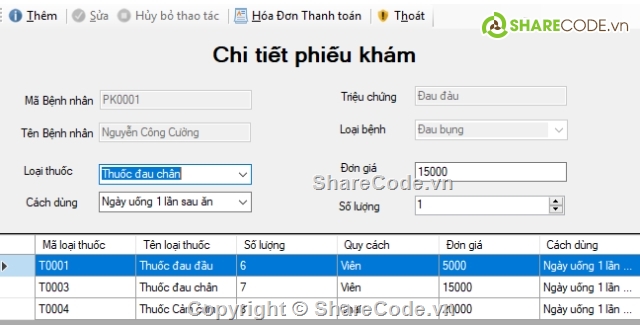 Quản Lý Phòng Khám,Quản lí Phòng Mạch,đồ án quản lý,quản lý bệnh viện