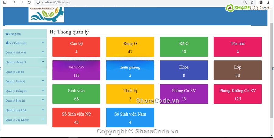 đồ án php,full báo cáo,quản lý ký túc xá