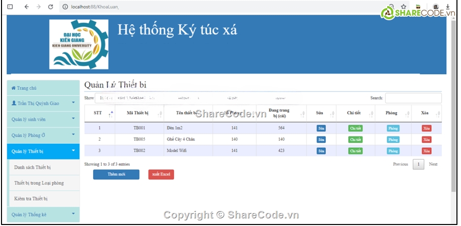 đồ án php,full báo cáo,quản lý ký túc xá