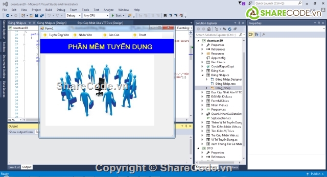 Đồ án,quản lý nhân sự,code quản lý nhân sự,code c#,source quản lí nhân sự,quản lí nhân sự c#