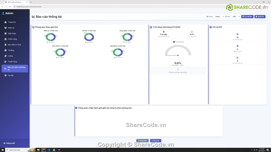 quản lý nhân sự,Đồ án quản lý nhân sự,Web quản lý nhân sự php mysql,đồ án quản lý nhân sự php mvc