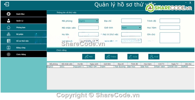 quản lý nhân sự,quản lý nhân sự tiền lương,quản lý java