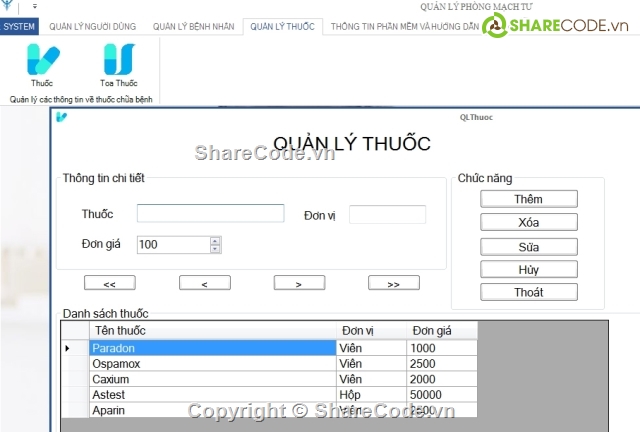 phần mềm quản lý,quản lý phòng mạch,quản lý phòng khám