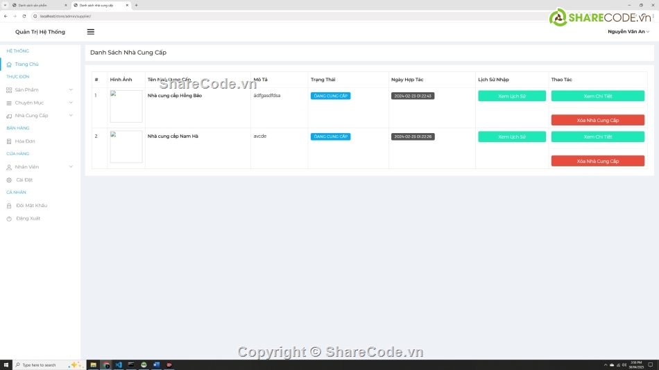 website có word,web quản lý siêu thị,web tích hợp thanh toán VietQR