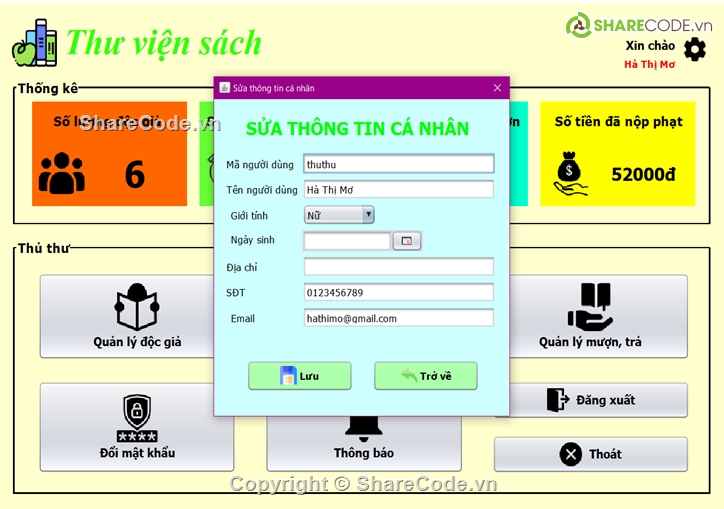 quản lý java,đồ án quản lý thư viện,đồ án thư viện