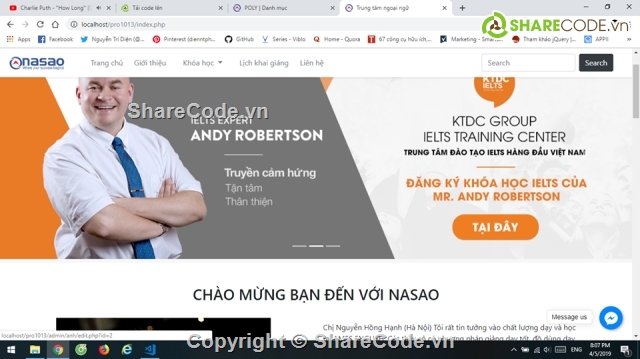 quản lý trung tâm tiếng anh,đồ án  quản lý trung tâm tiếng anh,trung tâm đào tạo Tiếng Anh,Website đào tạo tiếng Anh,website giới thiệu trung tâm tiếng anh