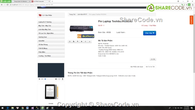 Web bán máy tính,Web giới thiệu,code bán máy tính linh kiện,Web bán linh kiện máy tính