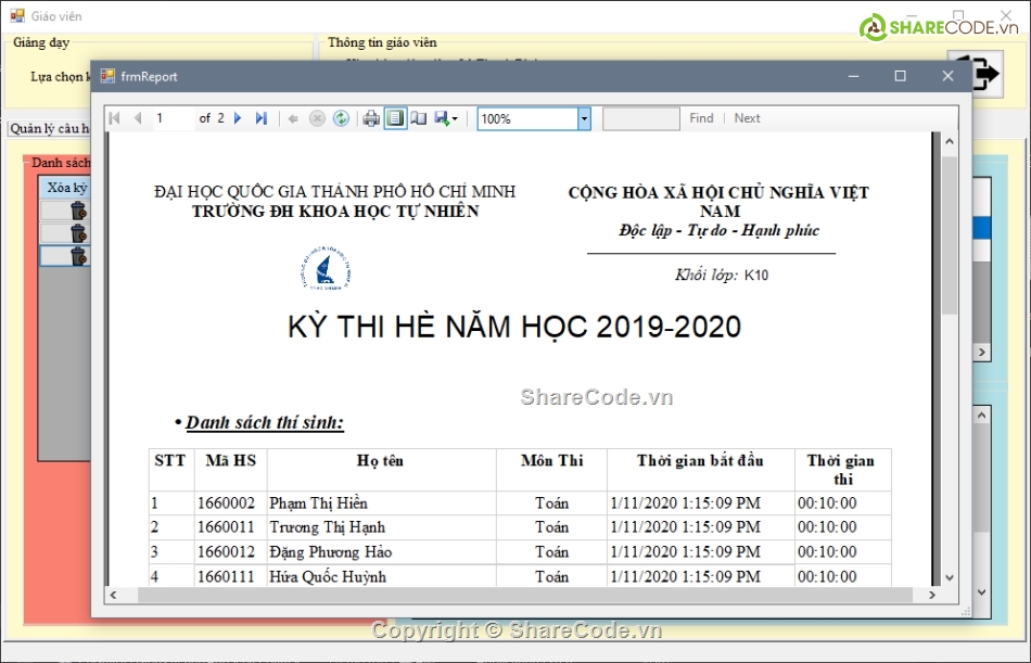 Đồ án thi trắc nghiệm,Trắc nghiệm C#,Đồ án code trắc nghiệm