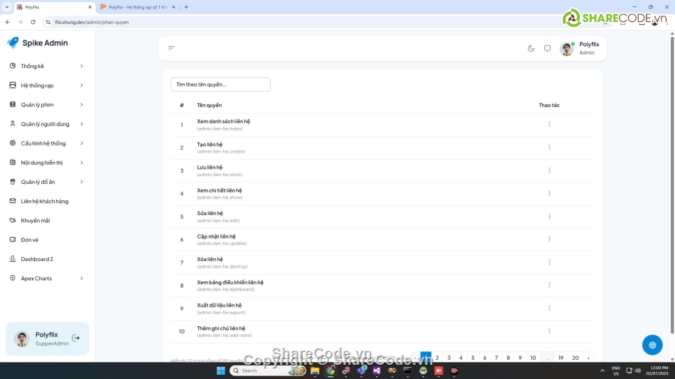 Đồ án web bán vé xem phim php,web bán vé xem phim php mysql,web php bán vé xem phim php