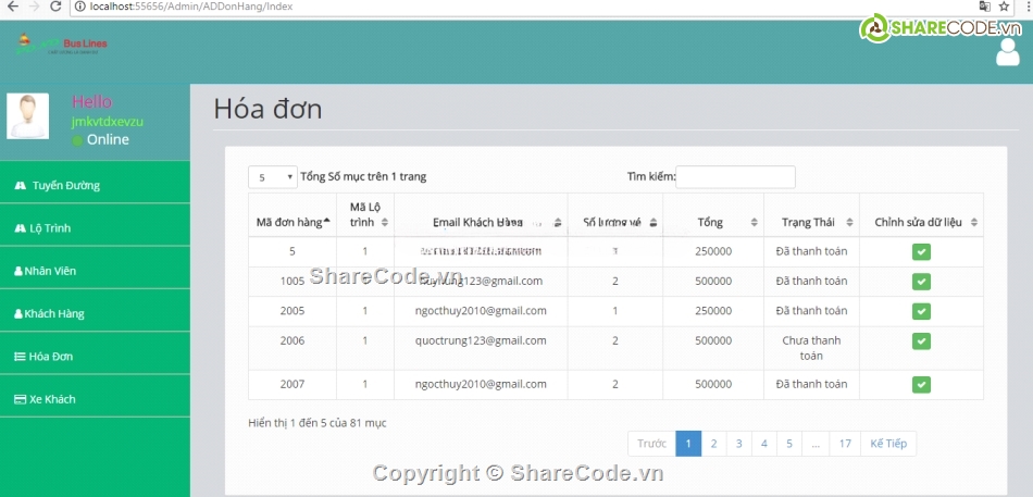 đồ án tốt nghiệp,code đồ án,đồ án php,đặt xe