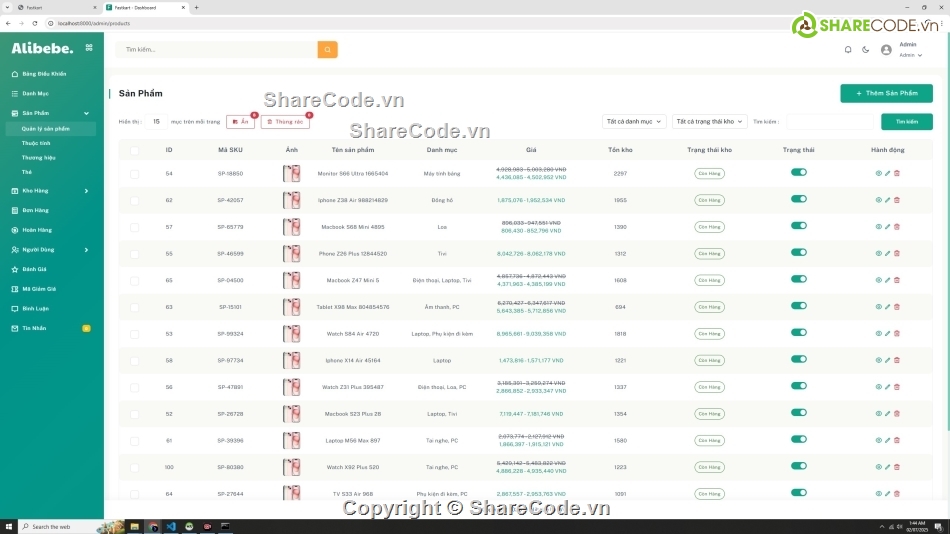 Đồ án tốt nghiệp bán hàng php mysql,đồ án tốt nghiệp php mvc,đồ án ecommerce bán hàng hay,đồ án bán hàng php laravel
