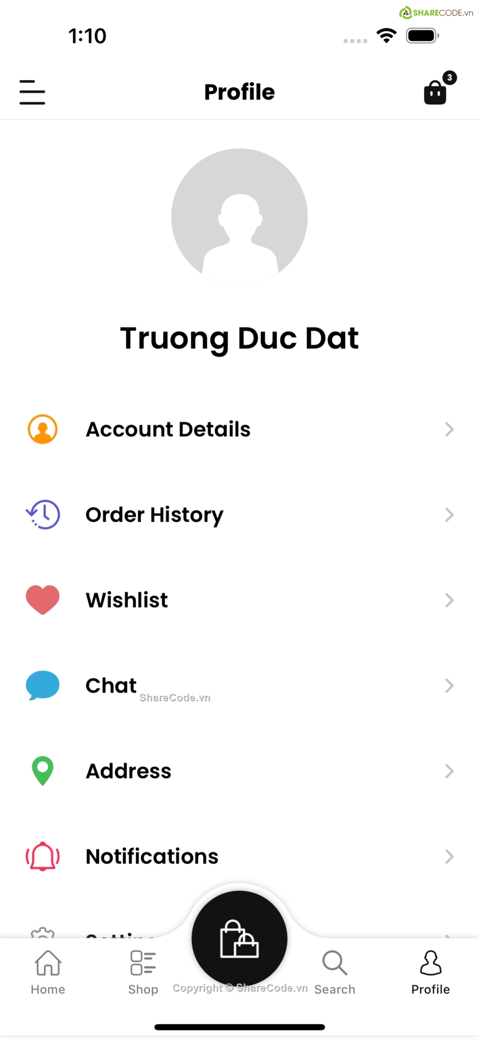 Đồ án tốt nghiệp,Firebase,E-commerce,Thanh toán online,Document đầy đủ