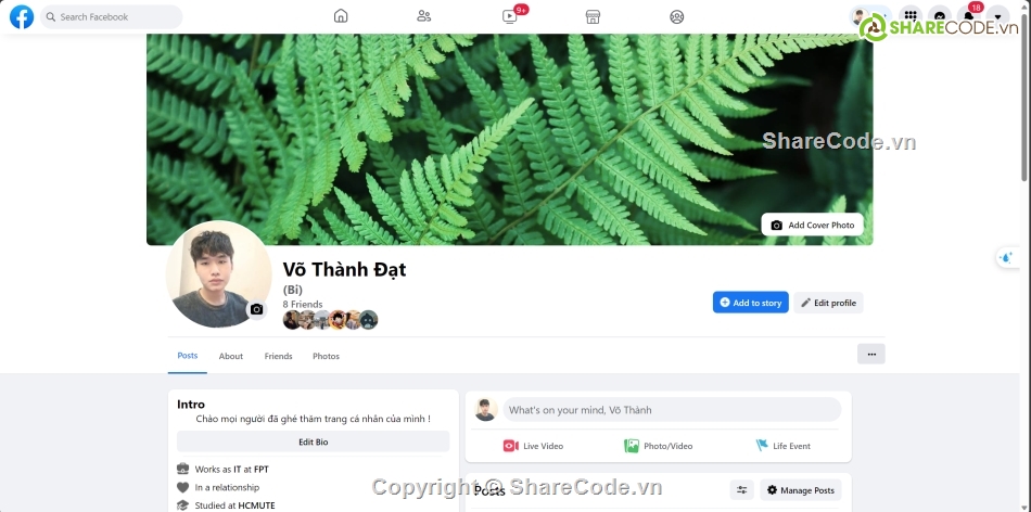 code đồ án,source code website,mern stack,mạng xã hội,facebook