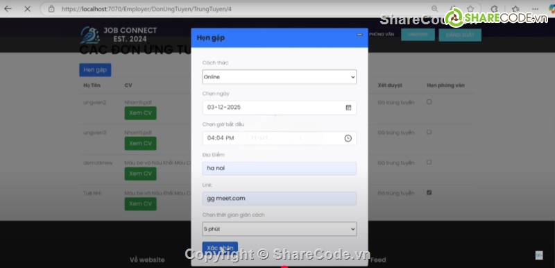 MVC,tuyển dụng,đẹp,net core 8