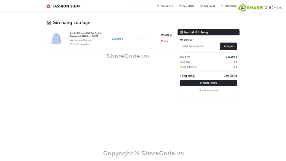 Code web,Source code web,Sharecode,Code đồ án,Share code,Web bán hàng
