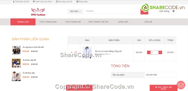 Đồ án web PHP,full code web thời trang,website bán hàng thời trang,bán hàng thời trang,website bán hàng