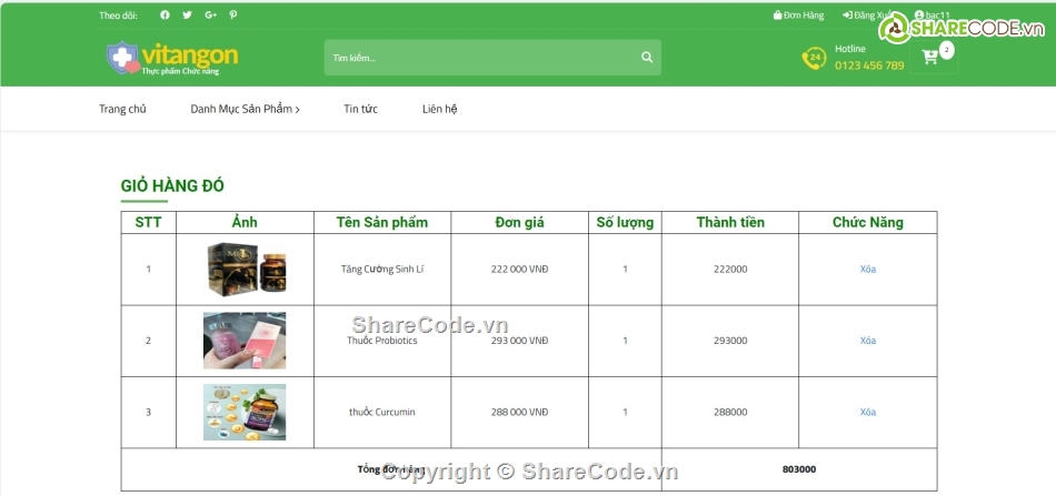 Đồ án,Đồ án web PHP,đầy đủ chức năng,website bán hàng php mysql,php mysql,website bán hàng