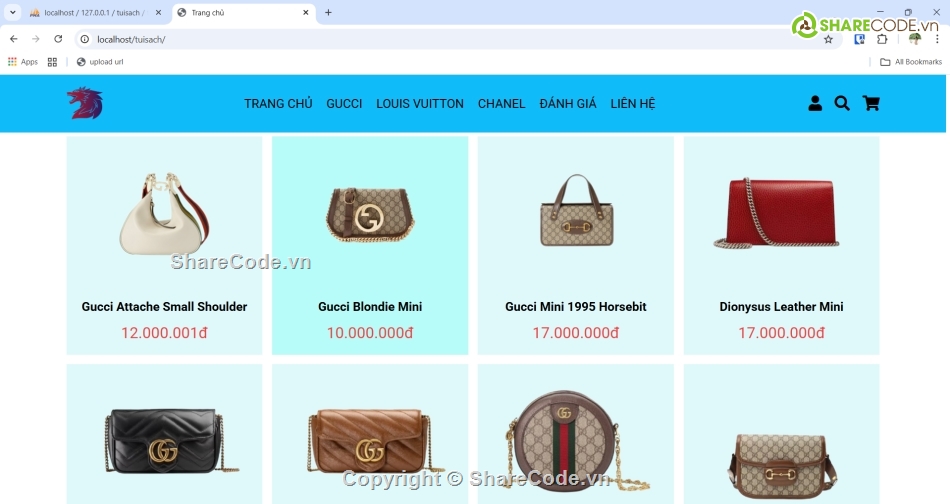 Source code Website,Source PHP,code ban hang php