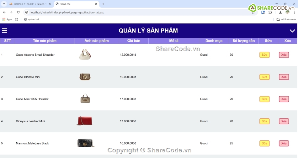 Source code Website,Source PHP,code ban hang php