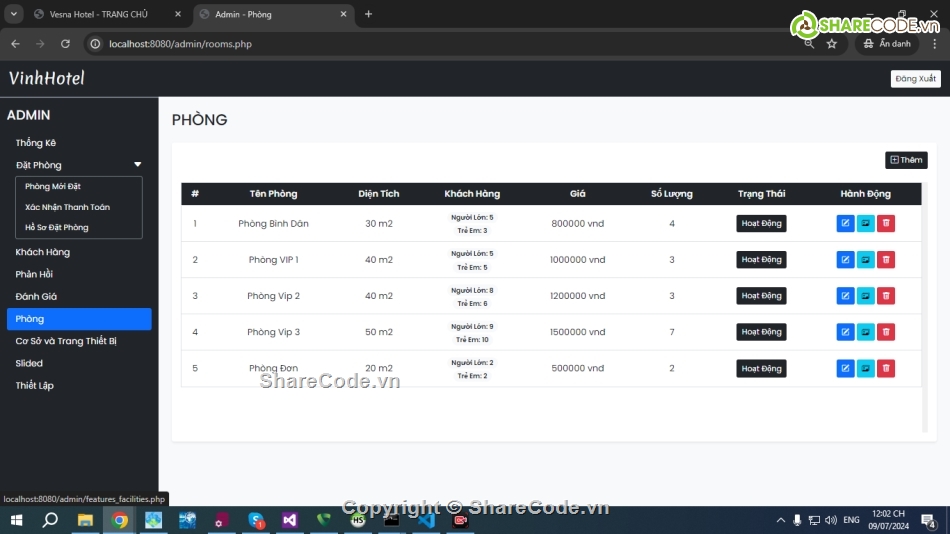 Đồ án web quản lý đặt phòng khách sạn,web đặt phòng khách sạn php đặt phòng khách sạn,Đồ án website đặt phòng khách sạn,đặt phòng khách sạn