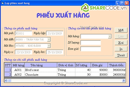 quản lý,nhập xuất,hệ thống thông tin,code quản lý hàng hóa,code quản lý xuất nhập kho