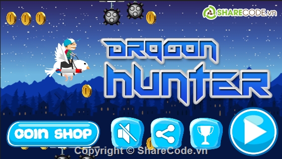 app android,Birds Hunter,Dragon Hunter,source code game