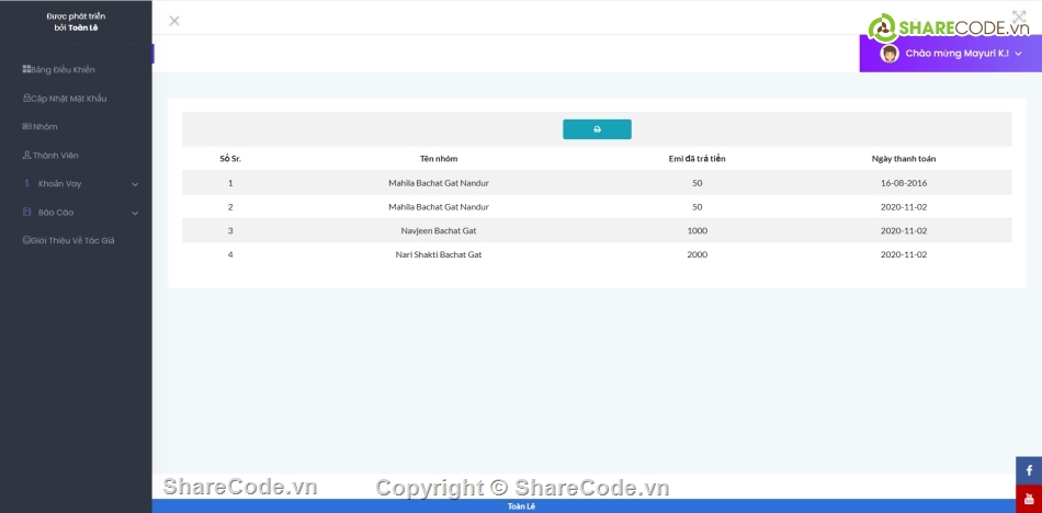 quản lý,quản lý hệ thống,khoản vay