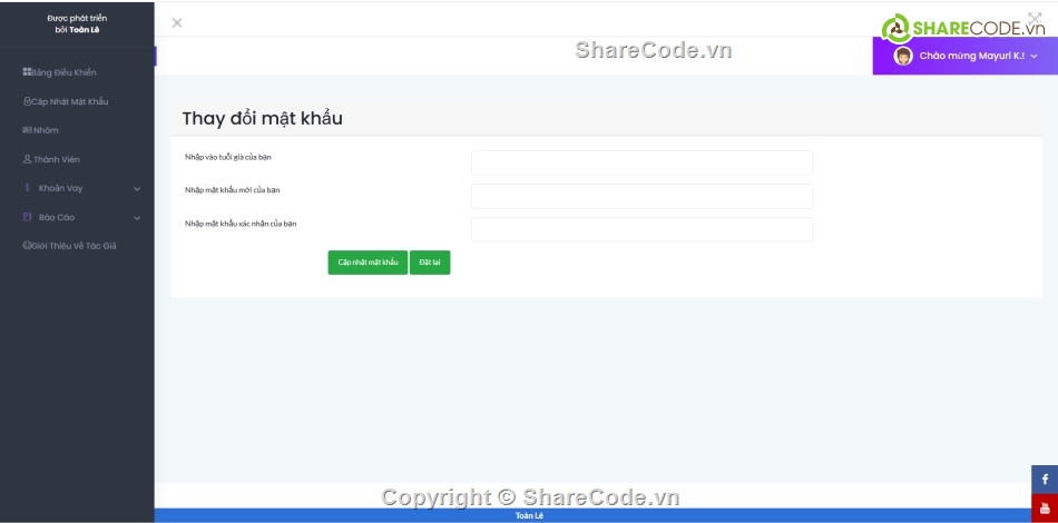quản lý,quản lý hệ thống,khoản vay