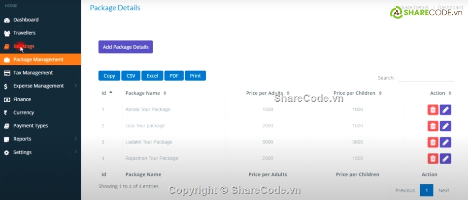 quản lý,quản lý du lịch,PHP và MySQL