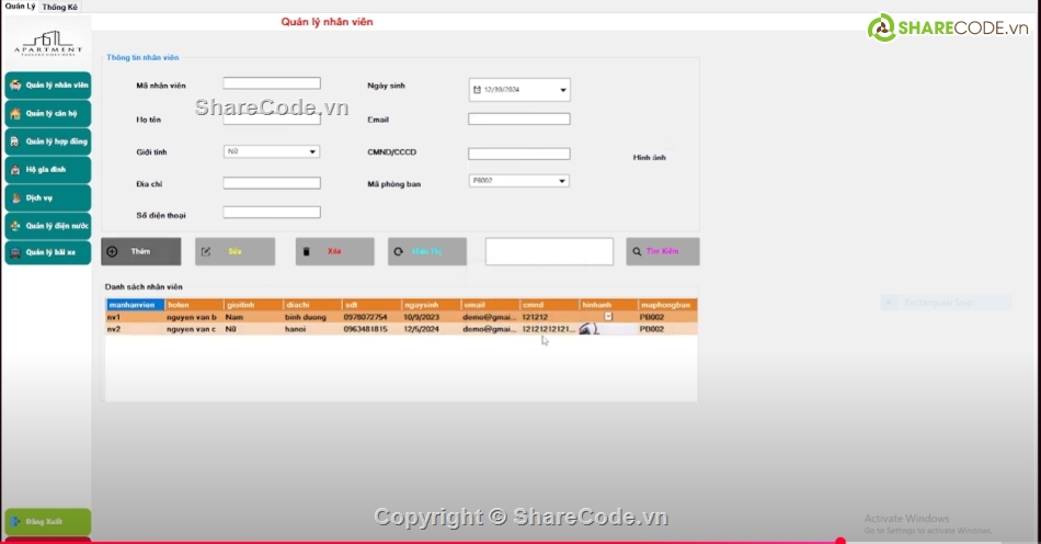 quản lý,chung cư,quản lý chung cư,quản lý chung cư C#,Code phần mềm quản lý