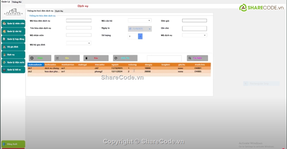 quản lý,chung cư,quản lý chung cư,quản lý chung cư C#,Code phần mềm quản lý