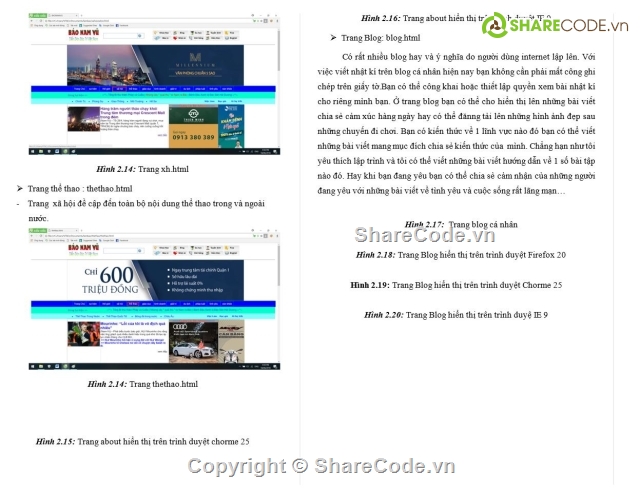 full báo cáo web tin tức,báo cáo đồ án,full báo cáo,Báo Cáo Đồ án Website