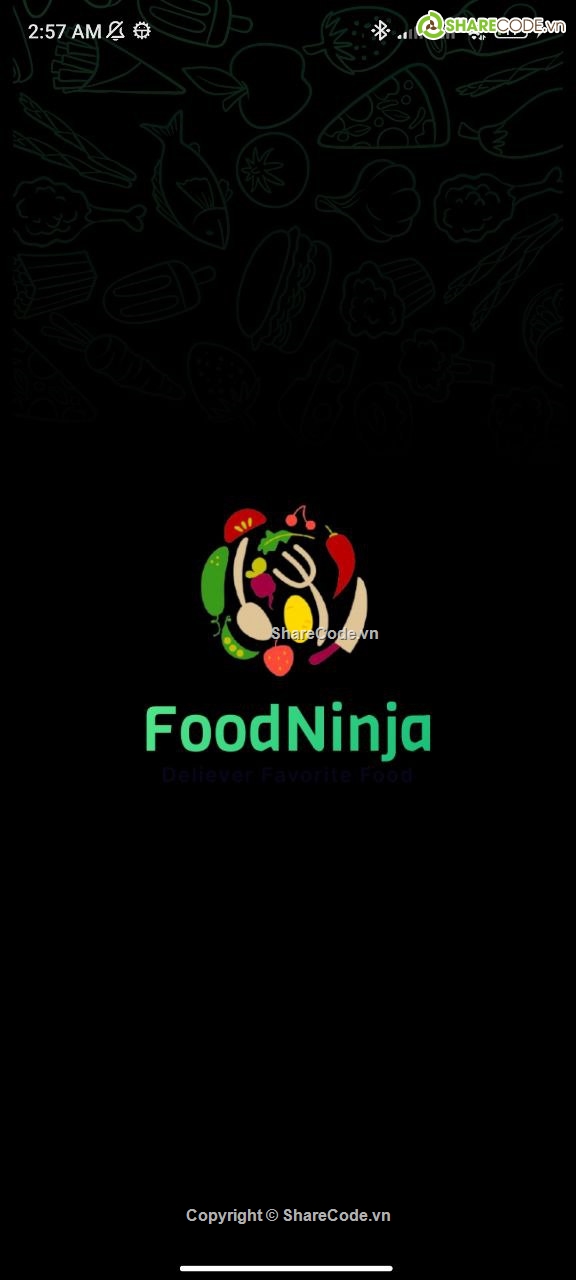 Food,flutter,giao diện
