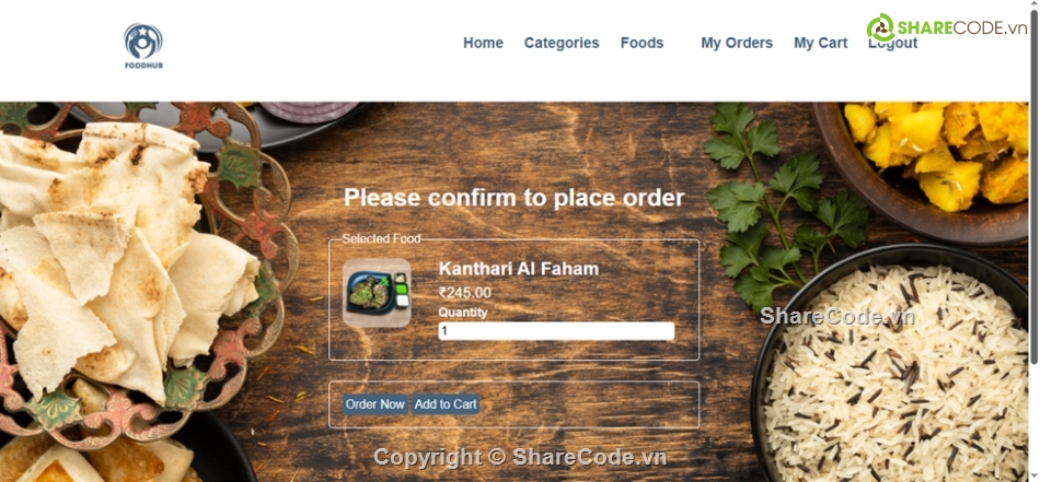 đặt đồ ăn,Food,web