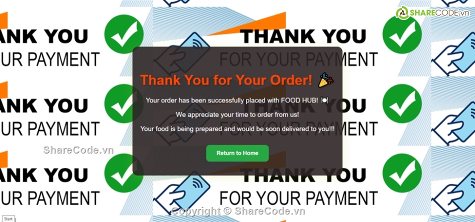 đặt đồ ăn,Food,web