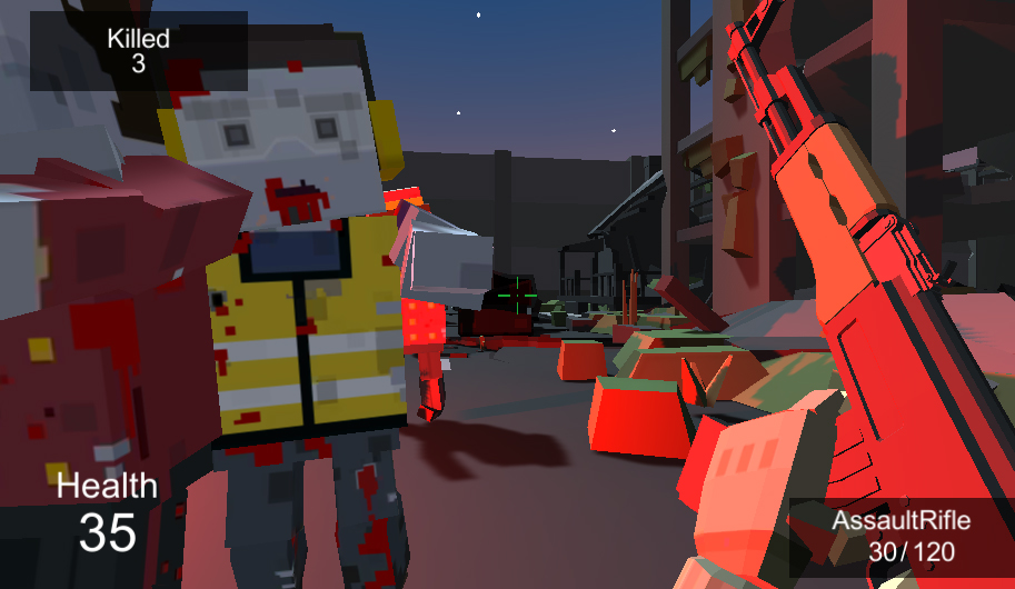 Game Unity 3D,Unity,fps game unity,Zombie City