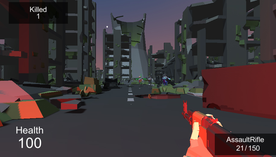 Game Unity 3D,Unity,fps game unity,Zombie City