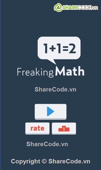 Freaking Math,source code game,game việt,game toán học,game đúng sai