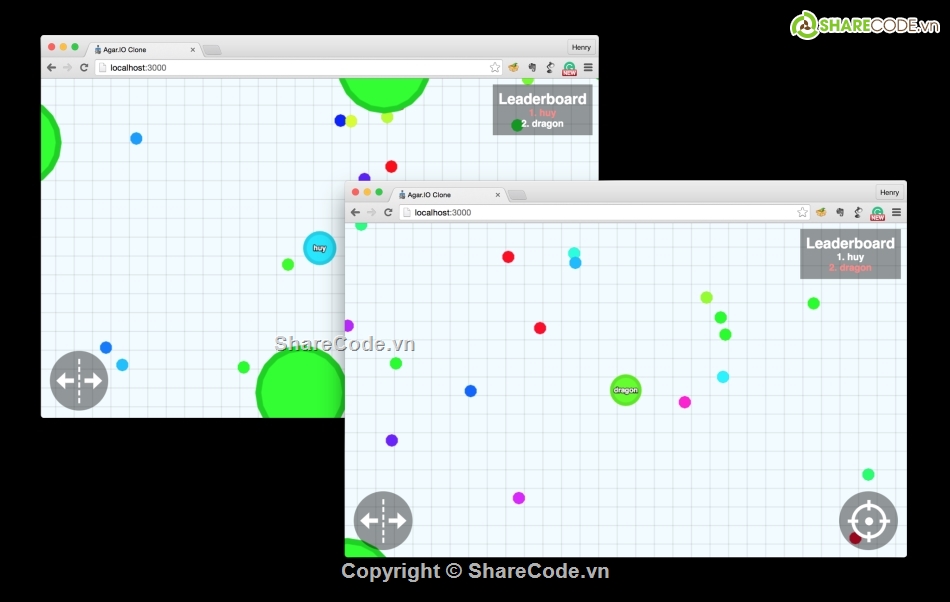 Agar.io,Socket.IO,HTML5 canvas