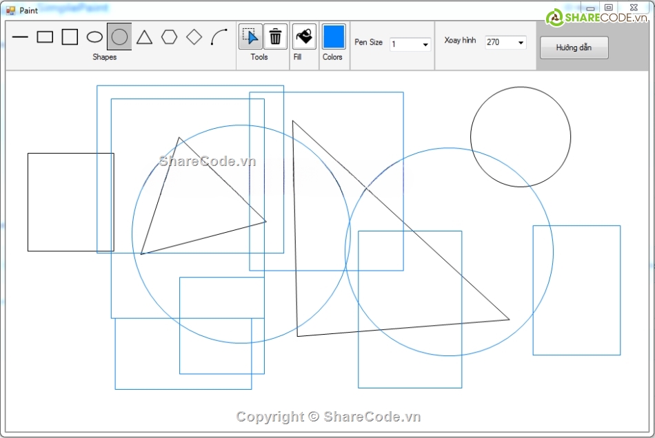 free code,paint c#,vẽ paint