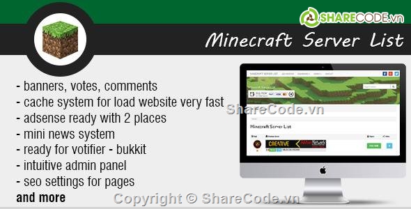 social network Sngine,network social,Minecraft Server List