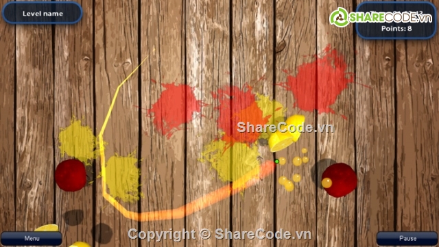 Game Fruit Ninja,Game,Game adroid,Unity,Source Game Pikachu,Fruit Cut Ninja