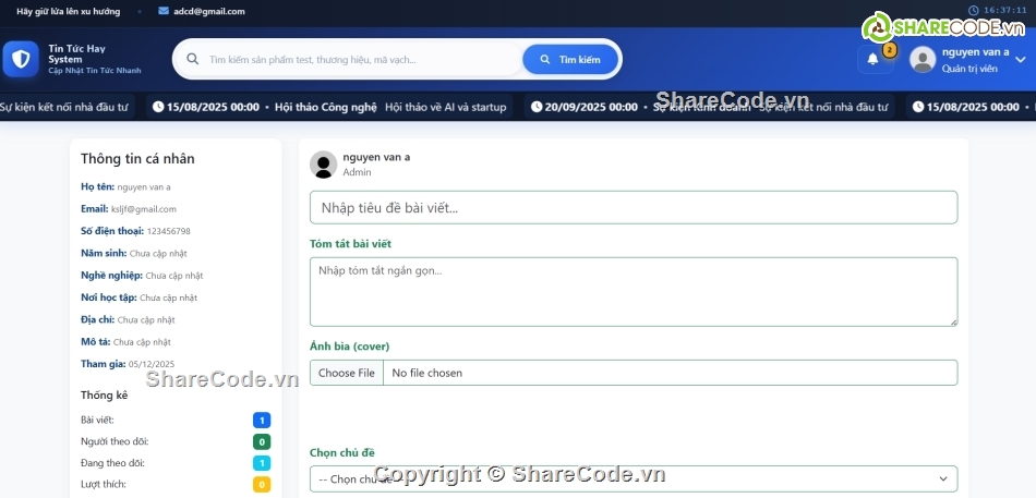 source code,PHP,website tin tức,MySql,Code full